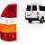 PAR Lanterna Traseira Sprinter 95 96 97 98 99 00 01 02 TRICOLOR - Imagem 2