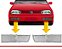 KIT Lanterna Dianteira Golf Alemão 1994 1995 1996 1997 1998 +Defletor +Lateral Âmbar - Imagem 2