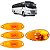 4 Lanterna Lateral Ônibus Caminhão Bolha Peixinho LED BIVOLT - Imagem 1