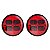 KIT 2 Lanterna Traseira Ônibus Caminhão Bugue 70mm Led - Imagem 1