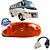 KIT Lanterna Lateral Ônibus Volare A6 A8 V6 V8 W8 W9 IAM - Imagem 1
