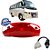 Lanterna Teto Vigia Ônibus Marcopolo G6 VM +Conector - Imagem 1