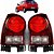 PAR Lanterna Traseira Gol Power G4 2006 2007 2008 09 10 2011 - Imagem 1
