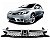 Grade Honda Civic 2009 2010 2011 Cromada com Emblema - Imagem 1