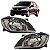 PAR Farol Prisma 2007 08 09 10 11 12 13 14 15 16 Dark Chrome - Imagem 1