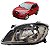Farol Celta 2007 2008 09 10 11 12 13 14 15 16 Dark Chrome LE - Imagem 1