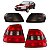 KIT PAR Lanterna Dianteira Traseira Vectra 1997 1998 99 FUMÊ - Imagem 1