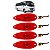 KIT4 Lanterna Lateral Ônibus 1 LED BIVOLT VM +Conector - Imagem 1