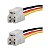 2 Chicote com Conector 3 Vias para Carro Ônibus Caminhão - Imagem 1