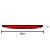 Lanterna Brake Light Troller 2001 2002 2003 a 2014 8 LED 12V - Imagem 2