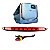 Lanterna Brake Light Ônibus Caio Millennium 24V 6 LED +Conector - Imagem 1