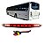 Lanterna Brake Light Ônibus Caio Millennium 24V 6 LED +Conector - Imagem 2