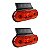 2 Lanterna Lateral Caminhão Carreta Facchini LED AM +Suporte - Imagem 1