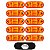 10 Lanterna Vigia Placa para Ônibus Caminhão 2 LED BIVOLT AM - Imagem 1
