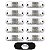 10 Lanterna Vigia Placa para Ônibus Caminhão 2 LED BIVOLT CR - Imagem 1