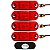 4 Lanterna Vigia Teto Ônibus Caminhão 2 LED BIVOLT VM +Conector - Imagem 1