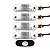 4 Lanterna Vigia Placa Ônibus Caminhão 2 LED BIVOLT CR +Conector - Imagem 1