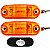 2 Lanterna Vigia Teto Ônibus Caminhão 2 LED BIVOLT AM +Conector - Imagem 1