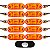10 Lanterna Vigia Teto Ônibus Caminhão 2 LED BIVOLT AM +Conector - Imagem 1