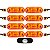 8 Lanterna Vigia Teto Ônibus Caminhão 2 LED BIVOLT AM +Conector - Imagem 1