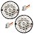 2 Lanterna Traseira Ônibus Caminhão 125mm 10 LED 12V CR + Conector - Imagem 1