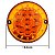 2 Lanterna Traseira Ônibus Caminhão 125mm 10 LED 12V AM + Conector - Imagem 3