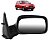 PAR Retrovisor Uno Fire 4 Portas 2001 a 2005 Sem Controle - Imagem 2