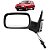 PAR Retrovisor Uno Fire 4 Portas 2001 a 2005 Com Controle - Imagem 4