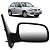 PAR Retrovisor Gol 2 Portas 1999 2000 2001 02 03 04 05 06 07 08 Sem Controle - Imagem 4
