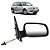 PAR Retrovisor Gol 4 Portas 1999 2000 2001 02 03 04 05 06 07 08 Com Controle - Imagem 4