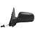 PAR Retrovisor Gol 4 Portas 1999 2000 2001 02 03 04 05 06 07 08 Com Controle - Imagem 3