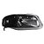 KIT Farol Lanterna Moldura Gol G4 2005 06 07 a 14 Máscara Negra - Imagem 3