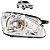 KIT Farol Lanterna Corsa Classic 2011 2012 2013 2014 2015 2016 Cromado - Imagem 3