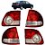 KIT Farol Lanterna Corsa Classic 2011 2012 2013 2014 2015 2016 Cromado - Imagem 6