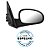 Retrovisor Gol Parati G2 1995 1996 1997 1998 2 Portas Sem Controle - Imagem 8