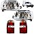 Farol Lanterna Fiorino 2004 05 06 07 08 09 10 a 2013 CROMADO CRISTAL - Imagem 1