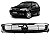 Grade Palio Fire Economy 2014 15 16 17 Preta Frisos Cromada +Emblema - Imagem 3