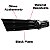 Grade Parachoque Gol G6 2012 13 14 15 Black Piano + Emblema - Imagem 2