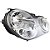 Farol Polo Hatch e Sedan 2003 2004 2005 2006 Cromado - Imagem 4