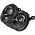 Farol Polo Hatch e Sedan 2003 2004 2005 2006 Máscara Negra - Imagem 5