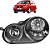 PAR Farol Polo Hatch e Sedan 2003 2004 2005 2006 Máscara Negra - Imagem 6