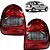 Lanterna Traseira Corsa 2 Portas 1996 1997 1998 a 2002 FUMÊ - Imagem 1