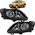 PAR Farol Saveiro G5 2009 2010 2011 2012 FOCO Duplo Máscara Negra - Imagem 1