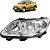 PAR Farol Saveiro G5 2009 2010 2011 2012 FOCO Duplo Cromado - Imagem 6