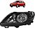 PAR Farol Gol G5 2009 2010 2011 2012 FOCO Duplo Máscara Negra - Imagem 6