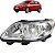 Farol Gol G5 2009 2010 2011 2012 FOCO Duplo Cromado - Imagem 6