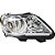 Farol Gol G5 2009 2010 2011 2012 FOCO Duplo Cromado - Imagem 4