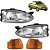 PAR Farol Lanterna Strada 1996 1997 1998 1999 2000 G1 AM Cromado - Imagem 1