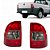 KIT Farol Lanterna Strada 1996 1997 1998 1999 2000 G1 Máscara Negra - Imagem 4
