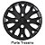 JG 4 Calota Palio Fire Economy Flex Aro 13 Black Piano com Emblema - Imagem 5